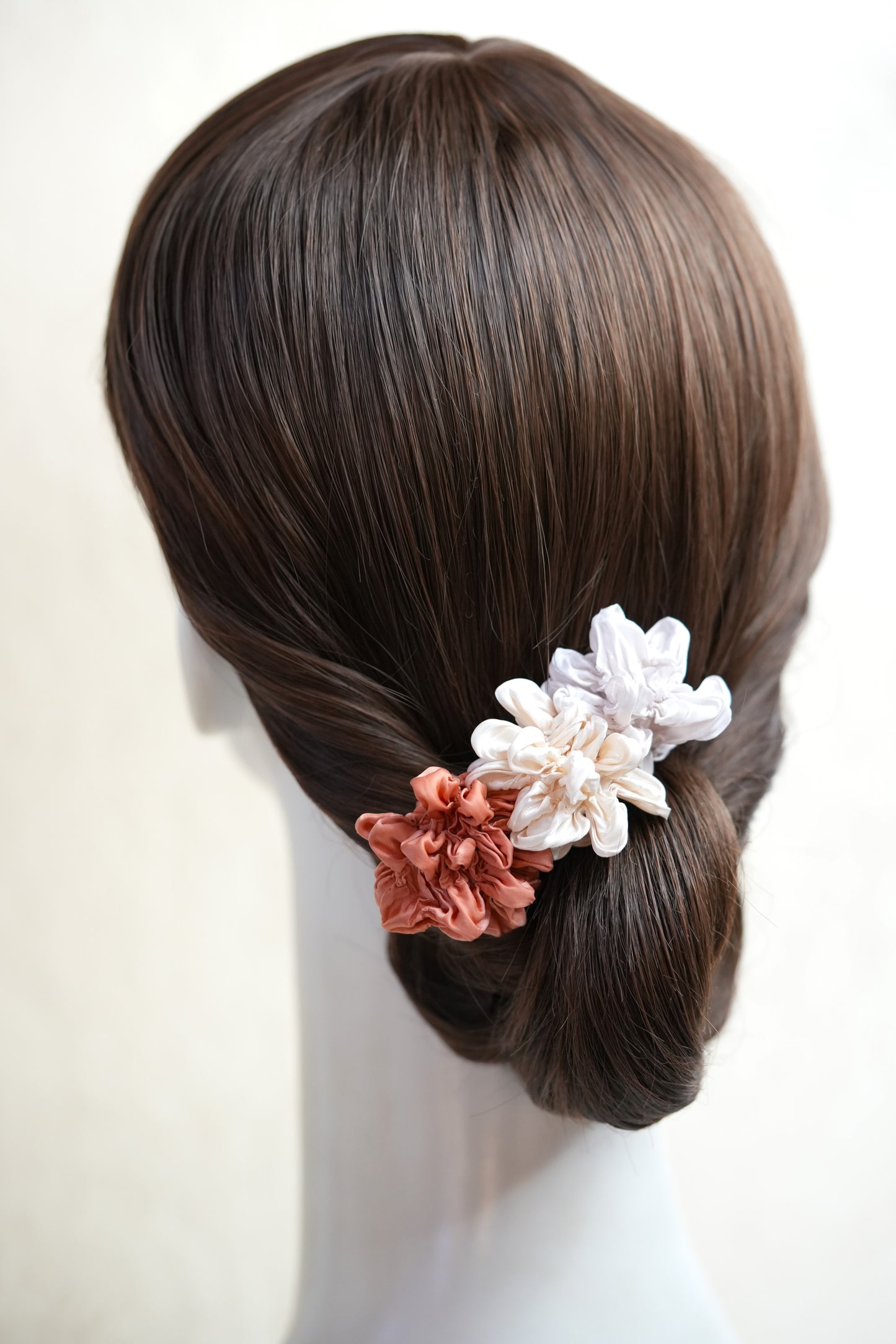 有松絞り-Three Petal Bloom(曙色)