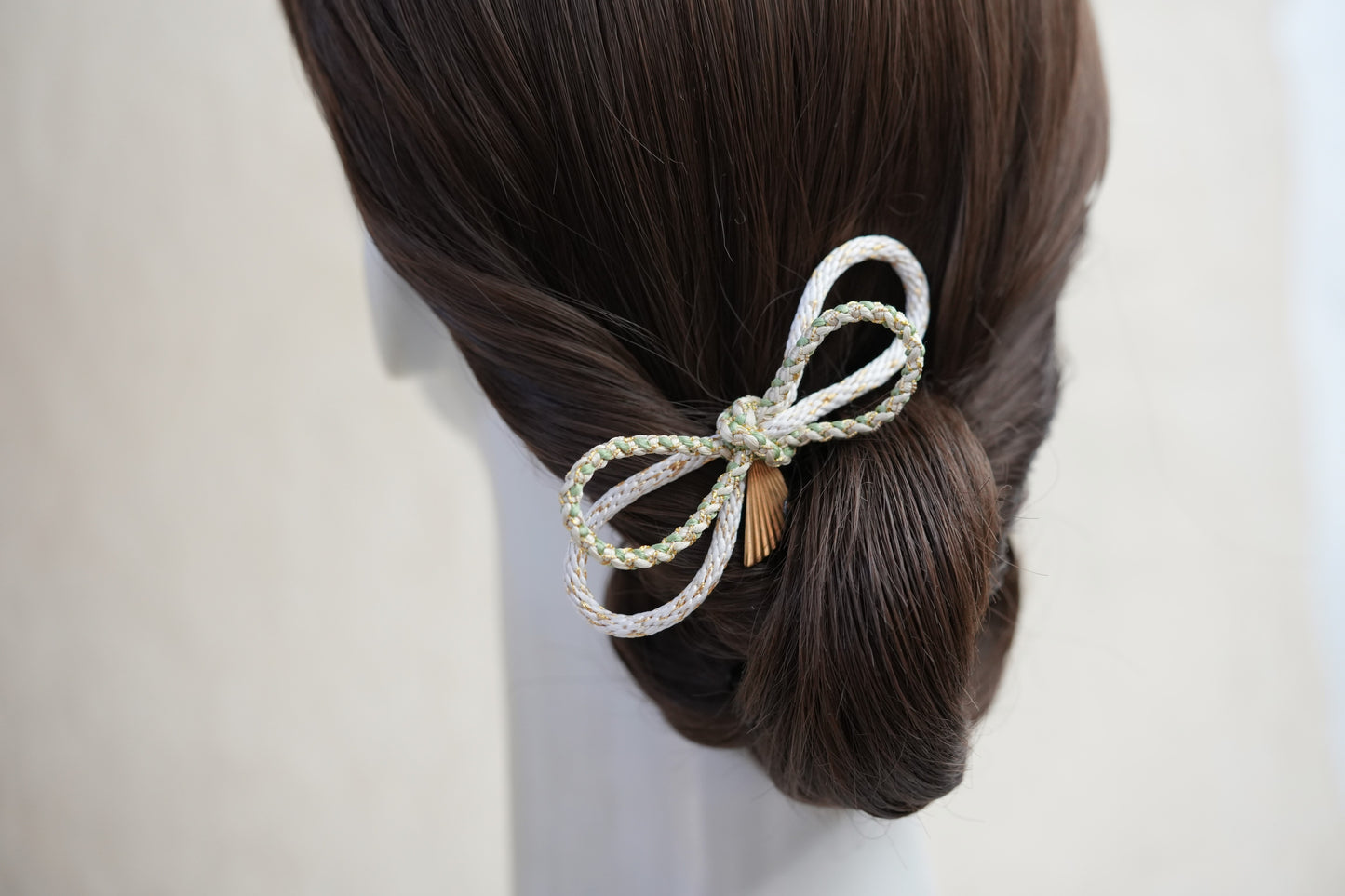 butterfly∞-Iga Braided Hair Accessory (Willow Color)