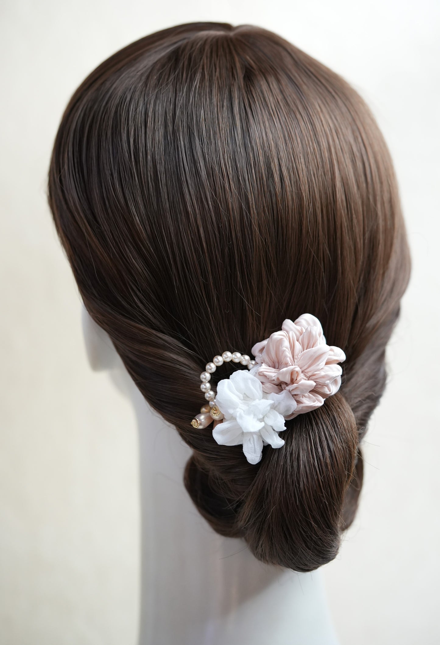 有松絞りーTwin Petal Bloom(桜色)