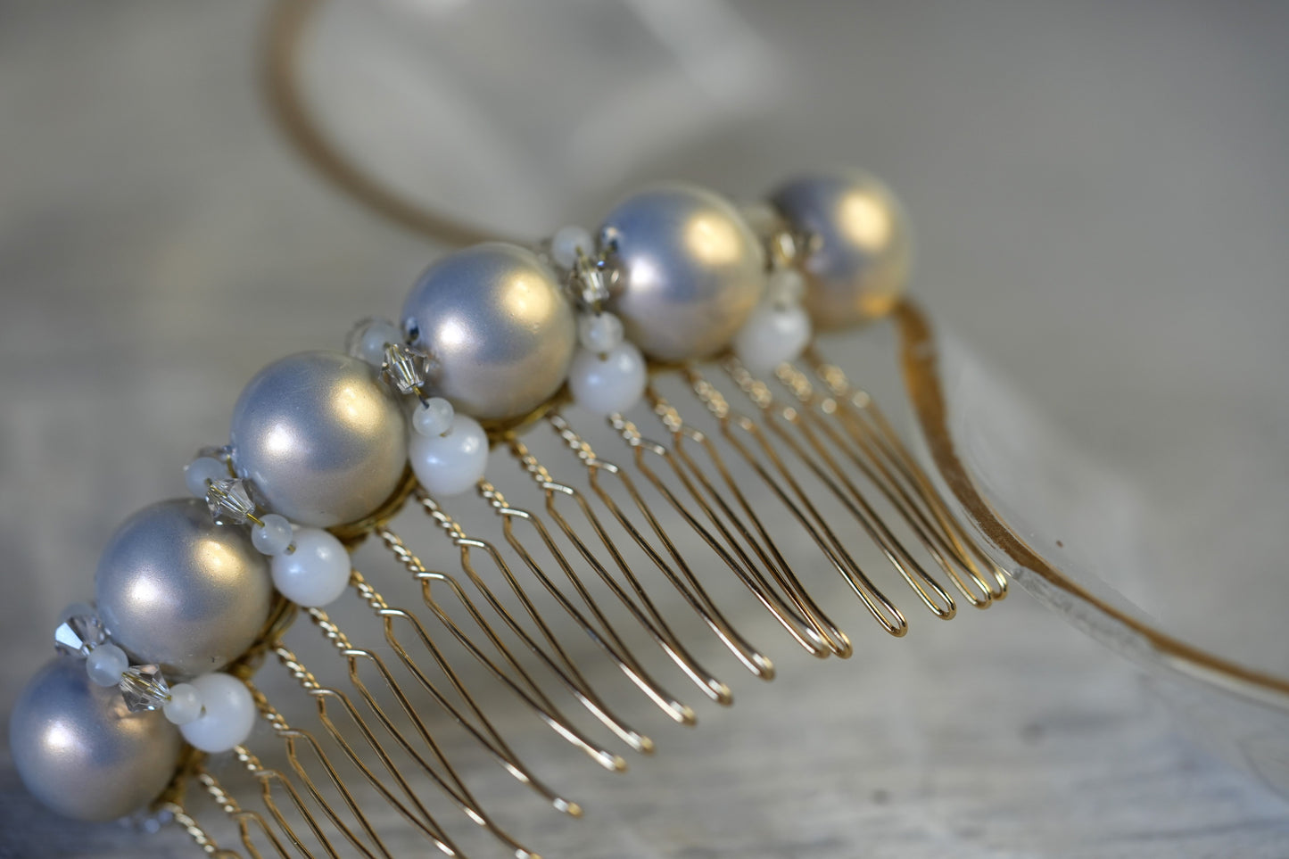 J・V pearl / -minamo- (hair comb)